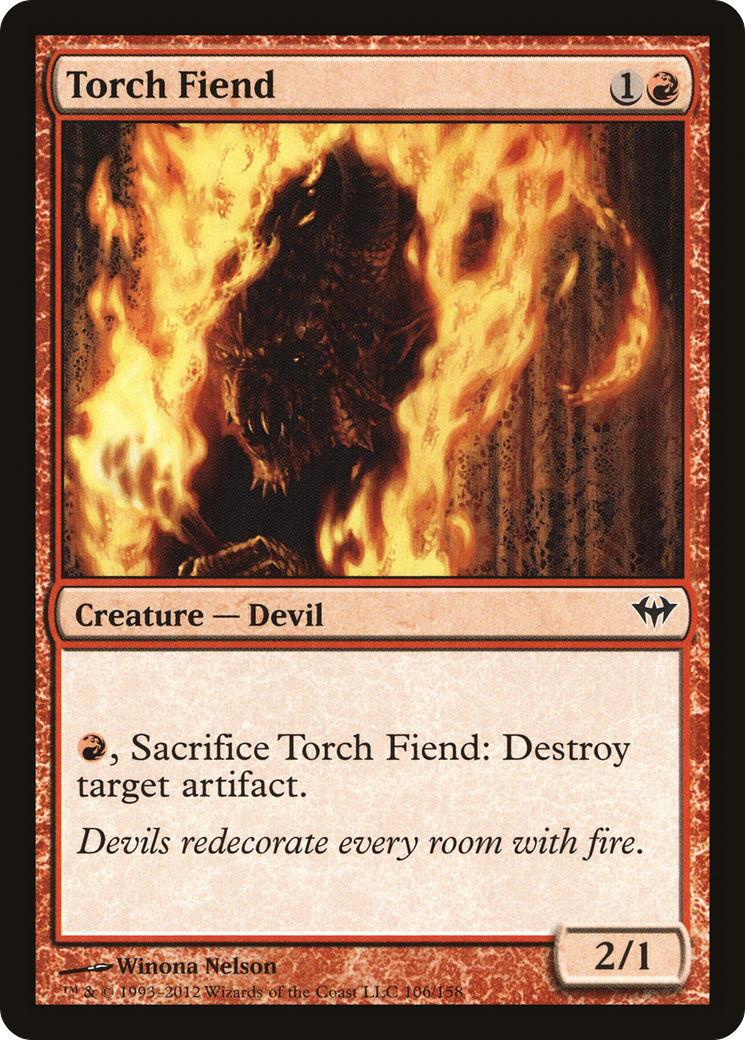 Torch Fiend (106) Foil - Dark Ascension
