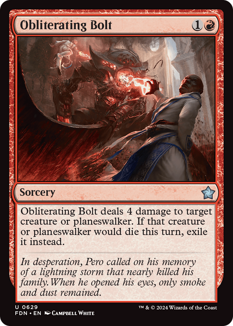 Obliterating Bolt (629) - Foundations