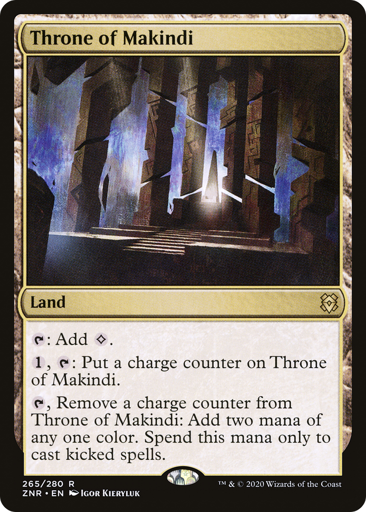 Throne of Makindi (265) Foil - Zendikar Rising