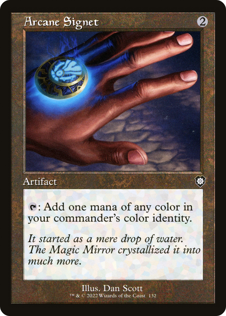 Arcane Signet (Retro) (132) - The Brothers' War Commander