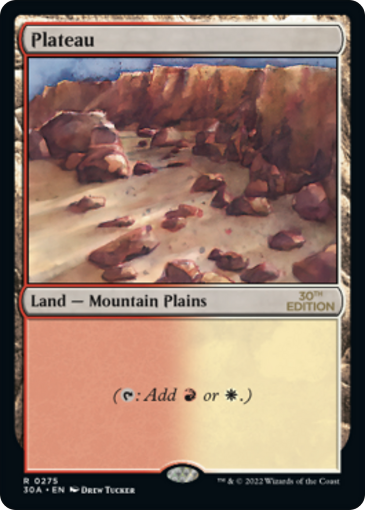 Plateau (275) - 30th Anniversary Edition