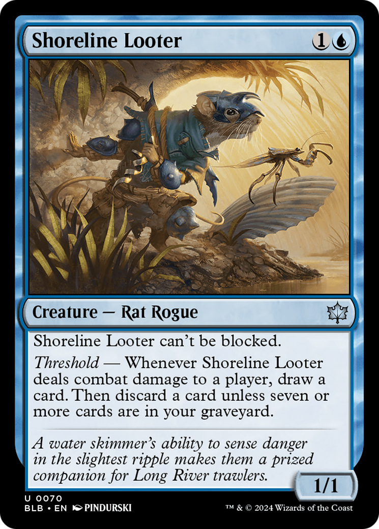 Shoreline Looter (070) - Bloomburrow