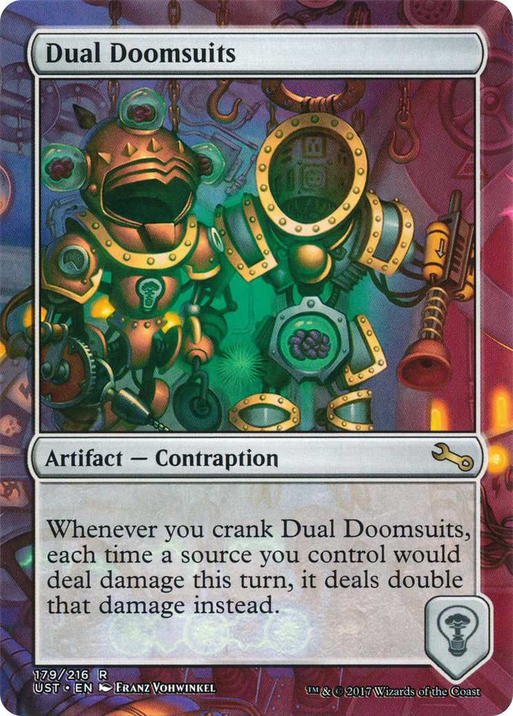 Dual Doomsuits (179) Foil - Unstable
