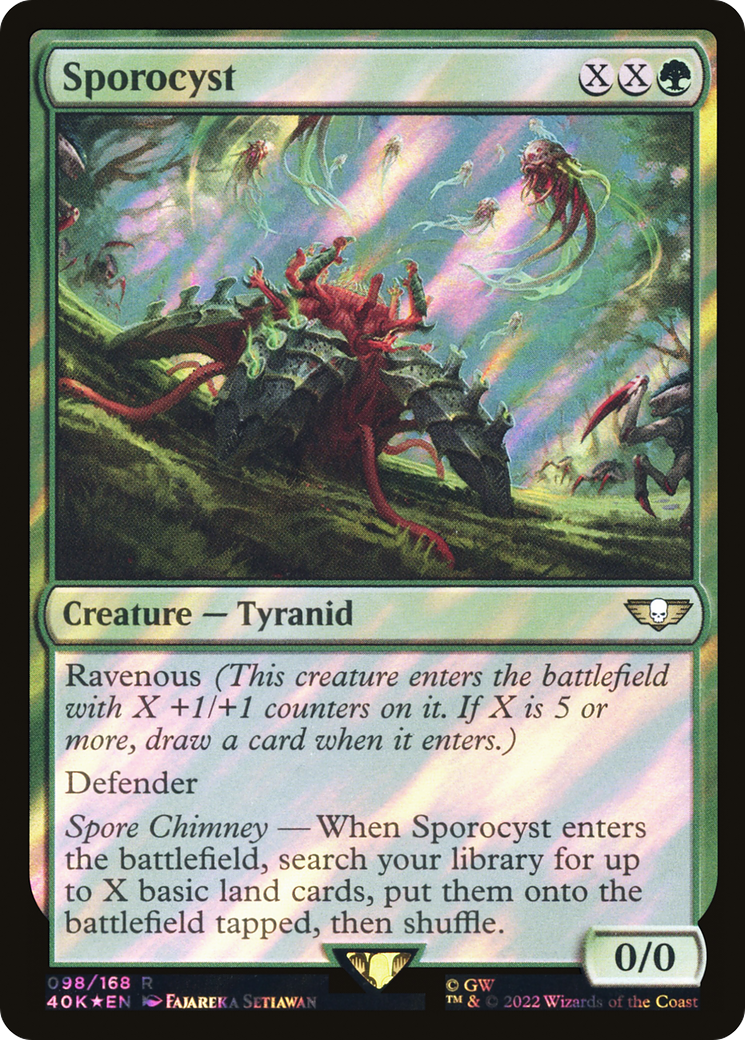 Sporocyst (098) Surge Foil - Warhammer 40,000 Commander