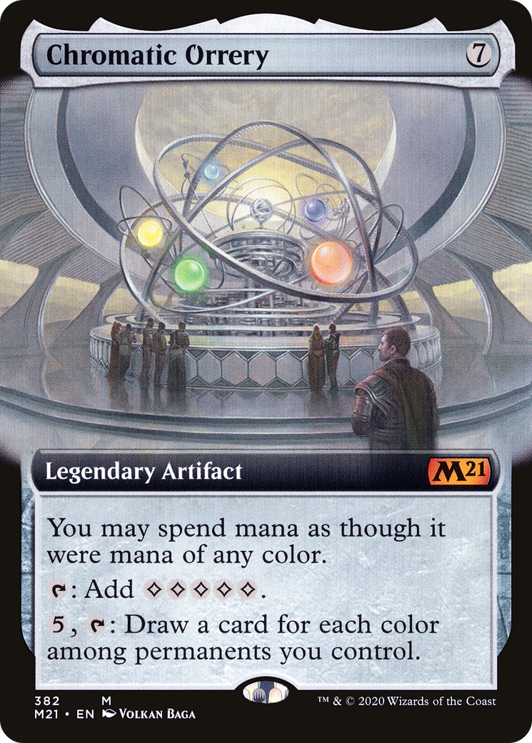 Chromatic Orrery (Extended Art) (382) - Core Set 2021