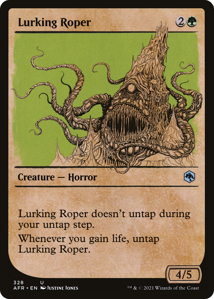 Lurking Roper (Showcase) (328) Foil - Adventures in the Forgotten Realms