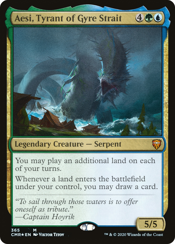 Aesi, Tyrant of Gyre Strait (365) Foil - Commander Legends