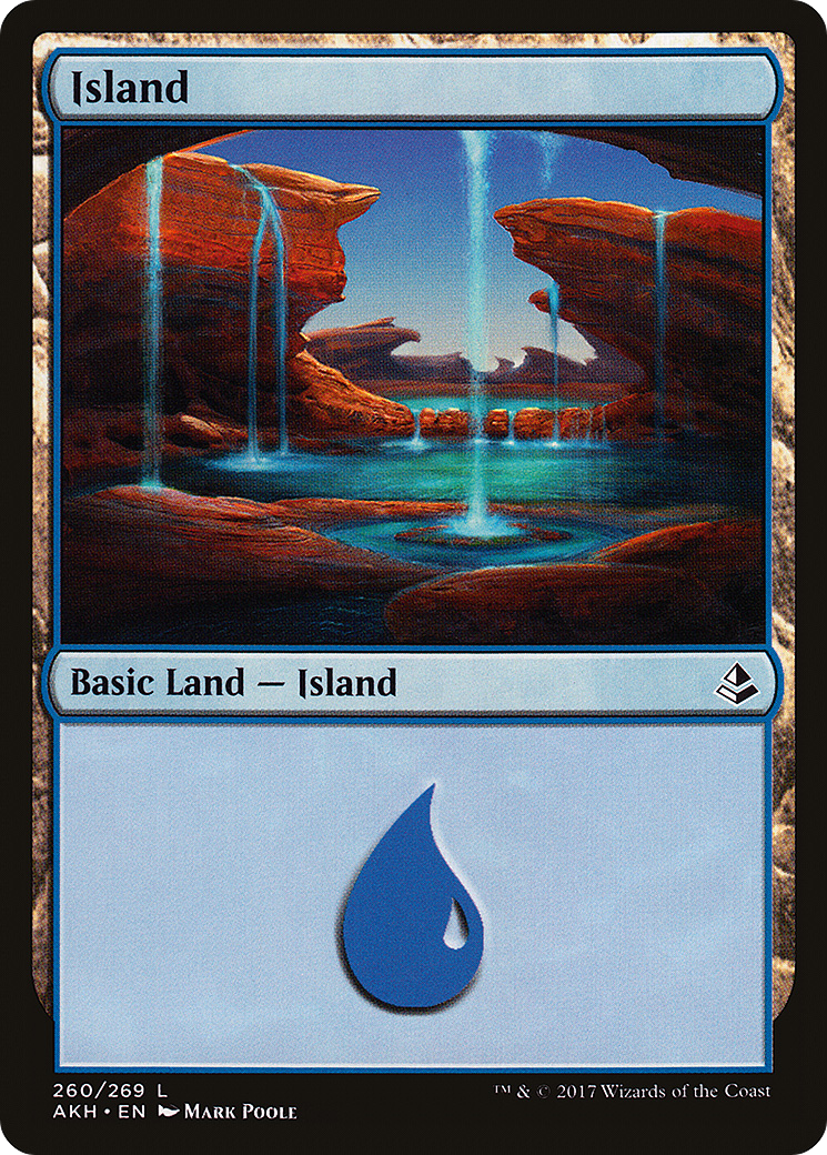 Island (260) Foil - Amonkhet