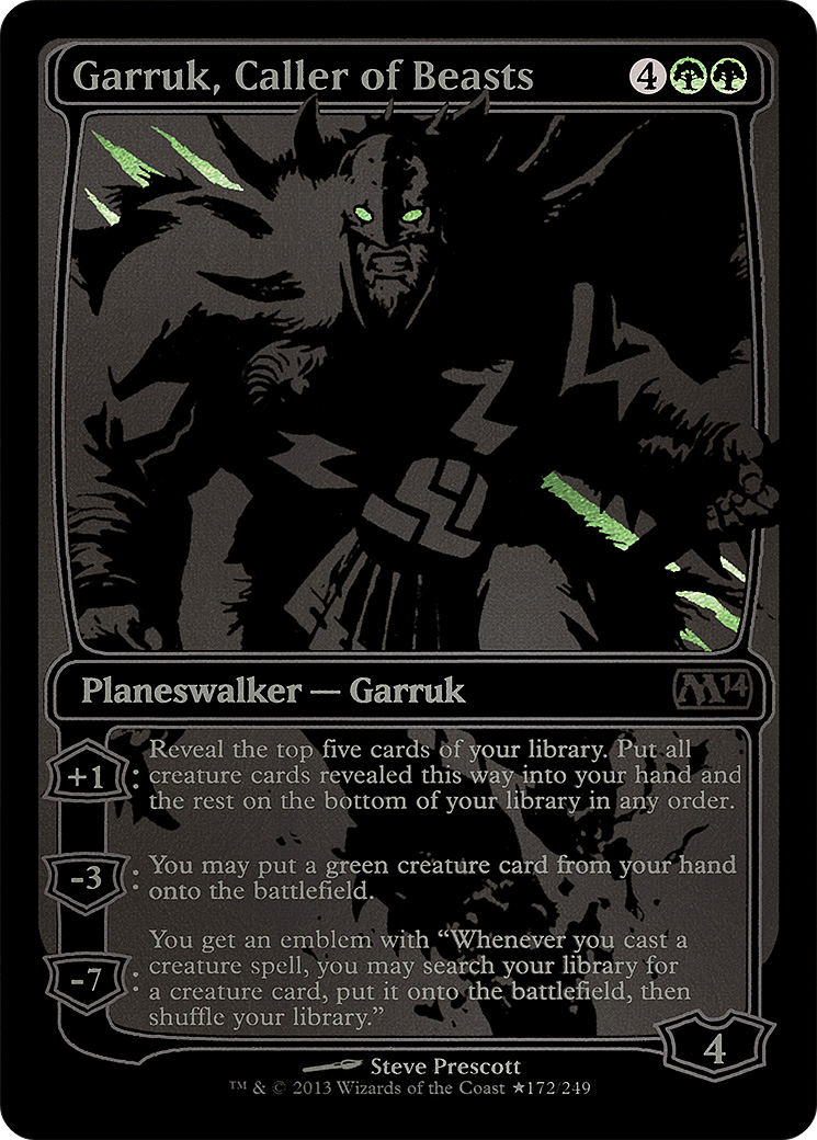 Garruk, Caller of Beasts (SDCC 2013 Exclusive) (172) Foil - San Diego Comic-Con 2013