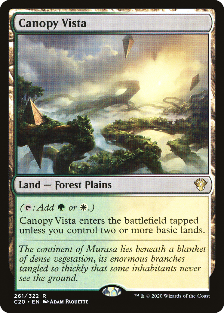 Canopy Vista (261) - Commander 2020