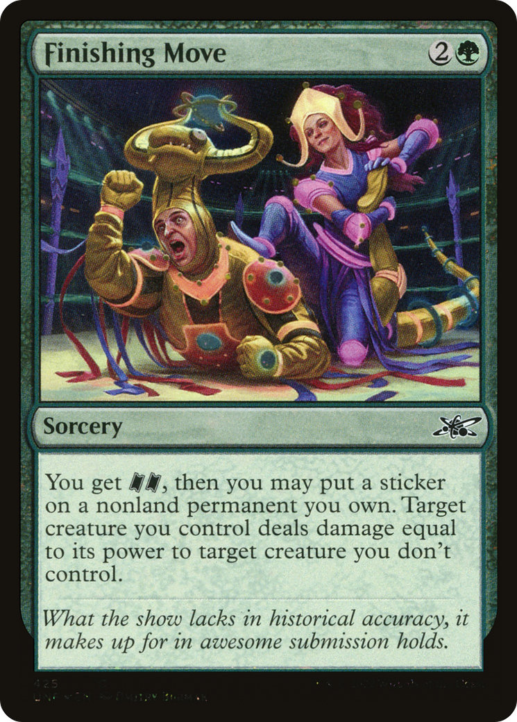 Finishing Move (425) Foil - Unfinity