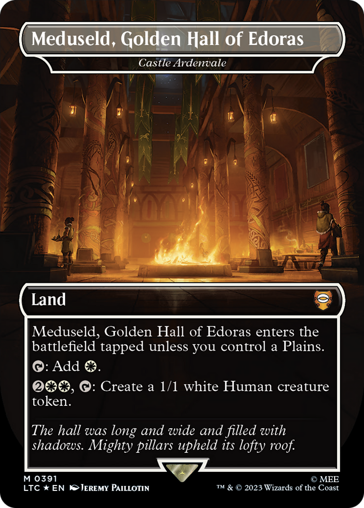 Castle Ardenvale (391) Foil - Tales of Middle-earth Commander