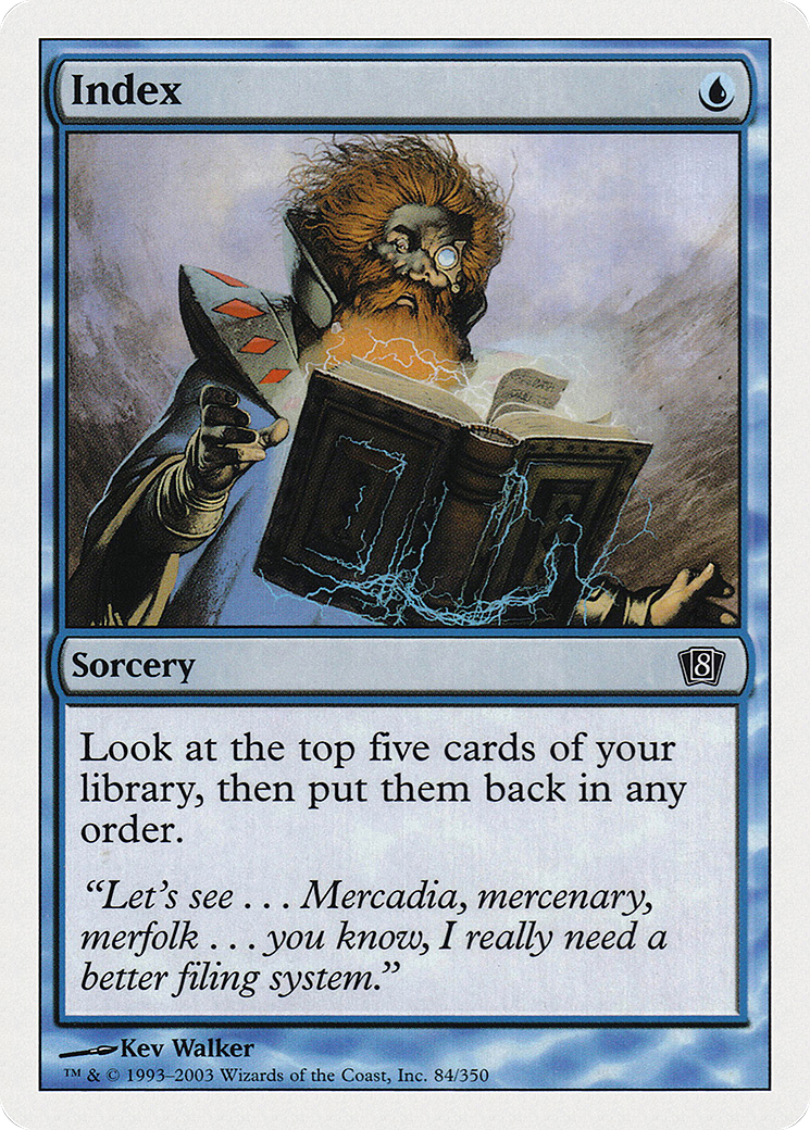 Index (084) Foil - Eighth Edition