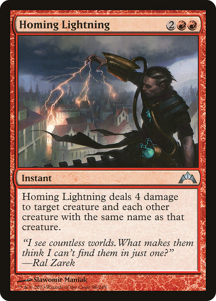 Homing Lightning (096) Foil - Gatecrash