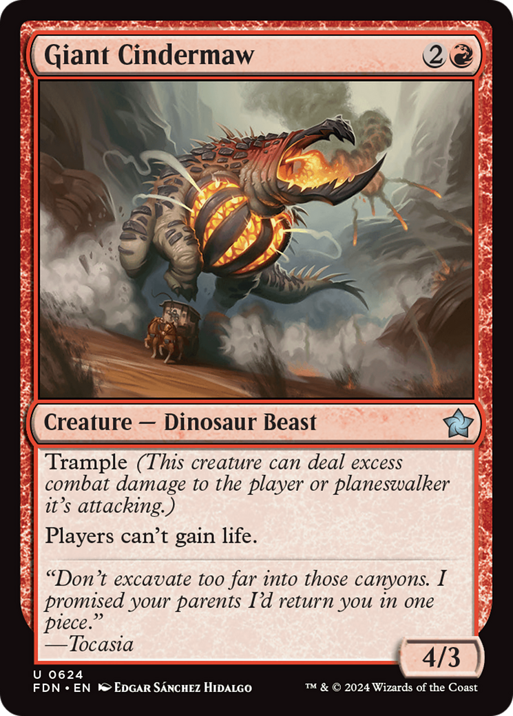 Giant Cindermaw (624)