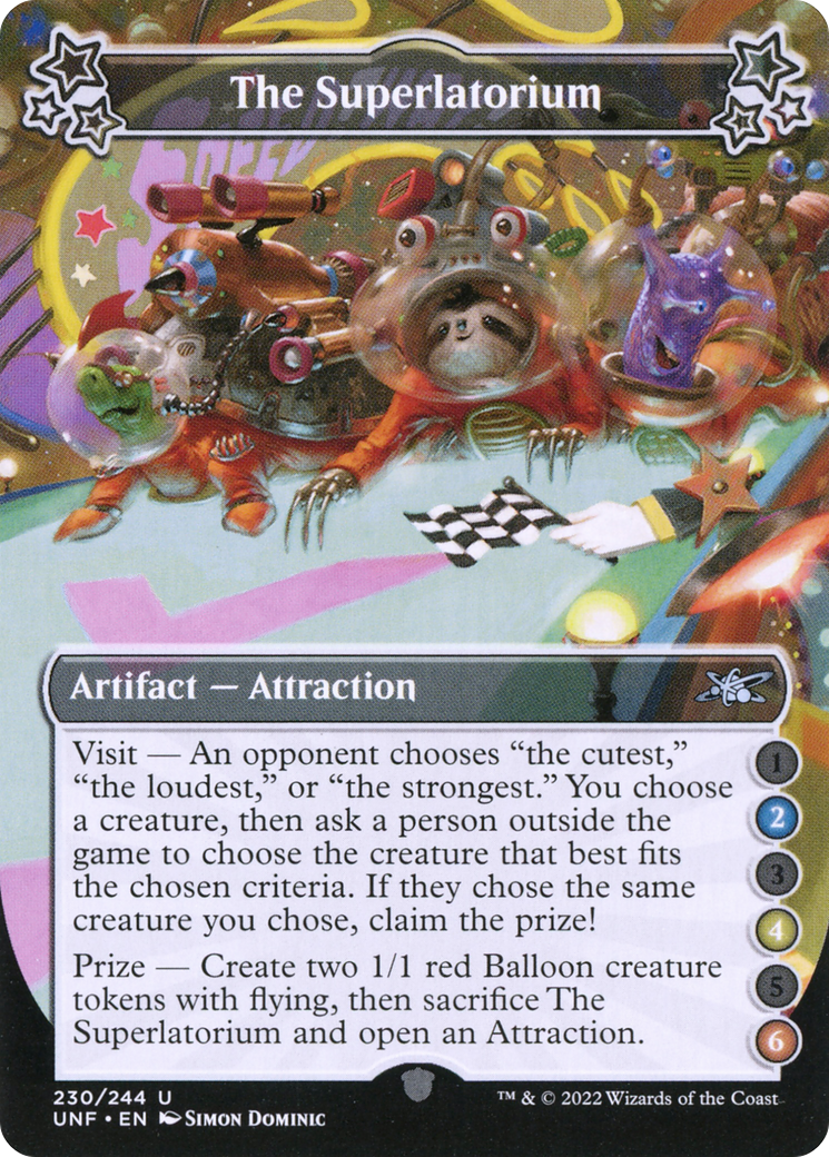 The Superlatorium (2-4-6) (230) Foil - Unfinity