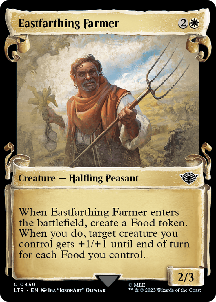 Eastfarthing Farmer (Showcase) (459) Foil - The Lord of the Rings: Tales of Middle-earth