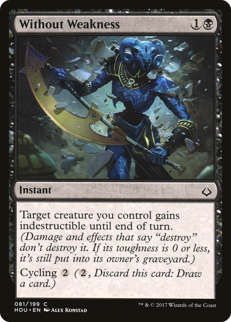 Without Weakness (081) - Hour of Devastation