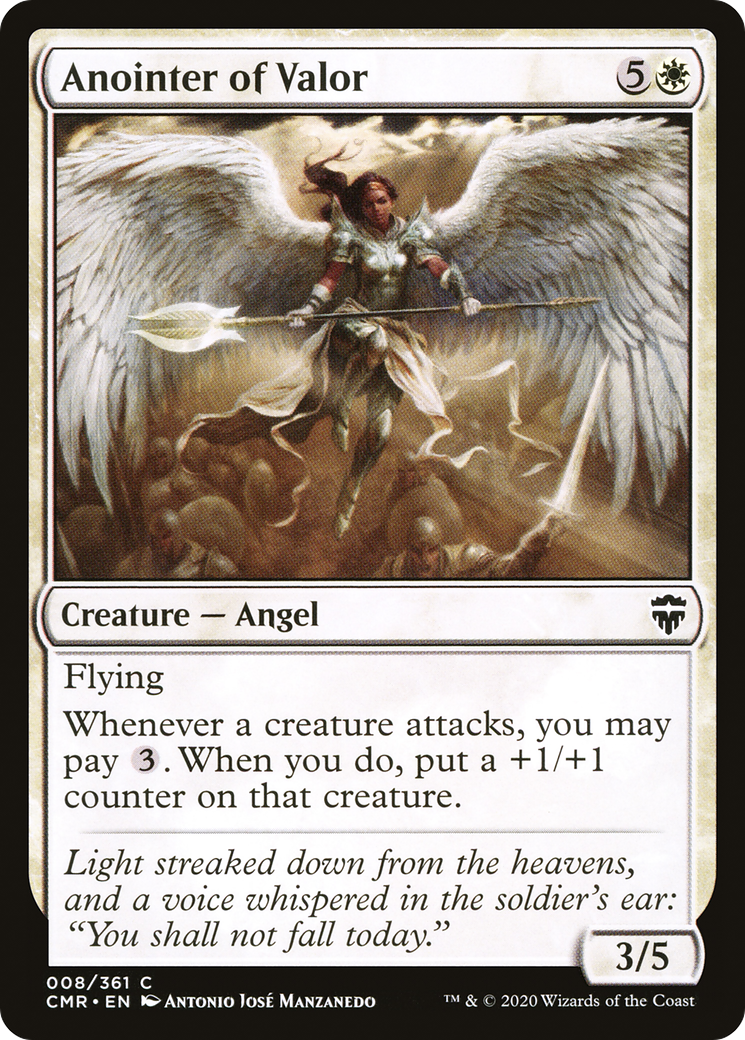 Anointer of Valor (008) - Commander Legends
