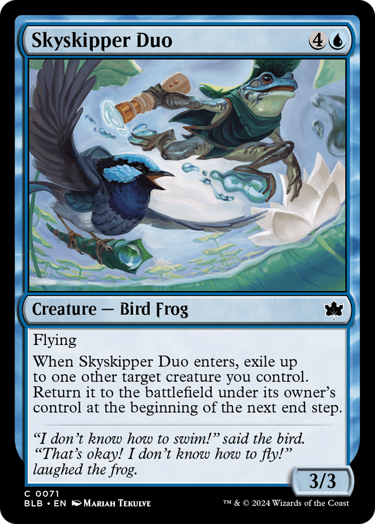 Skyskipper Duo (071) Foil - Bloomburrow