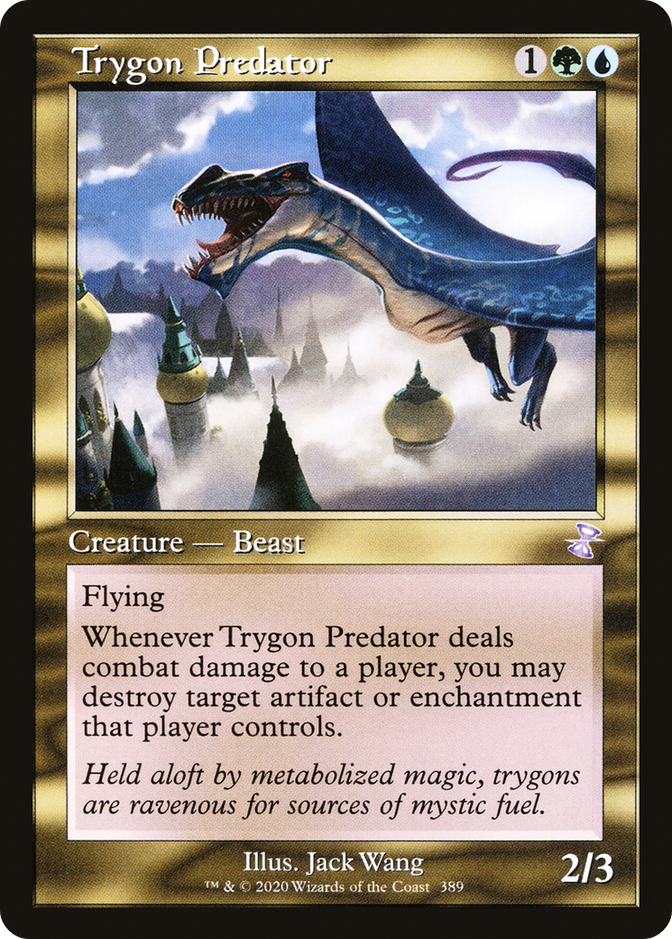 Trygon Predator (Retro) (389) Foil - Time Spiral Remastered