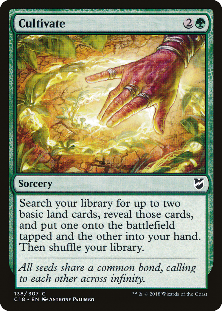 Cultivate (138) - Commander 2018