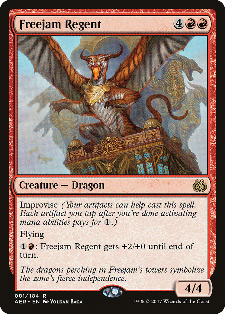 Freejam Regent (081) Foil - Aether Revolt