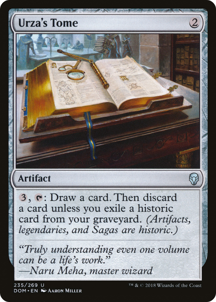 Urza's Tome (235) Foil - Dominaria