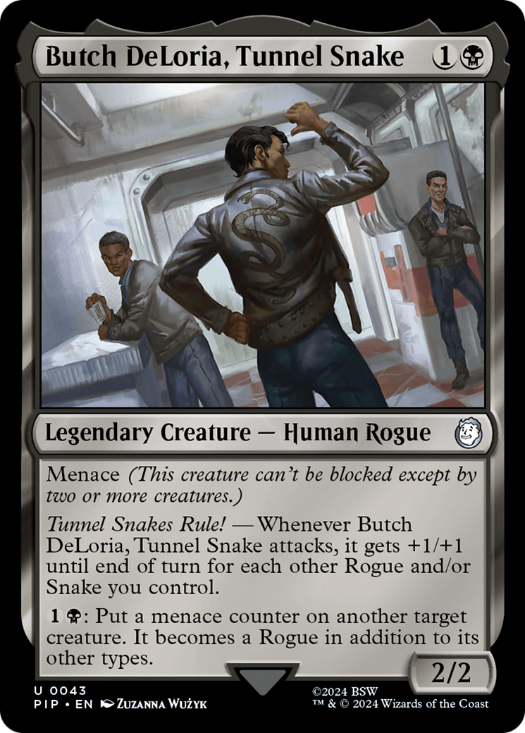Butch DeLoria, Tunnel Snake (043) Foil - Fallout