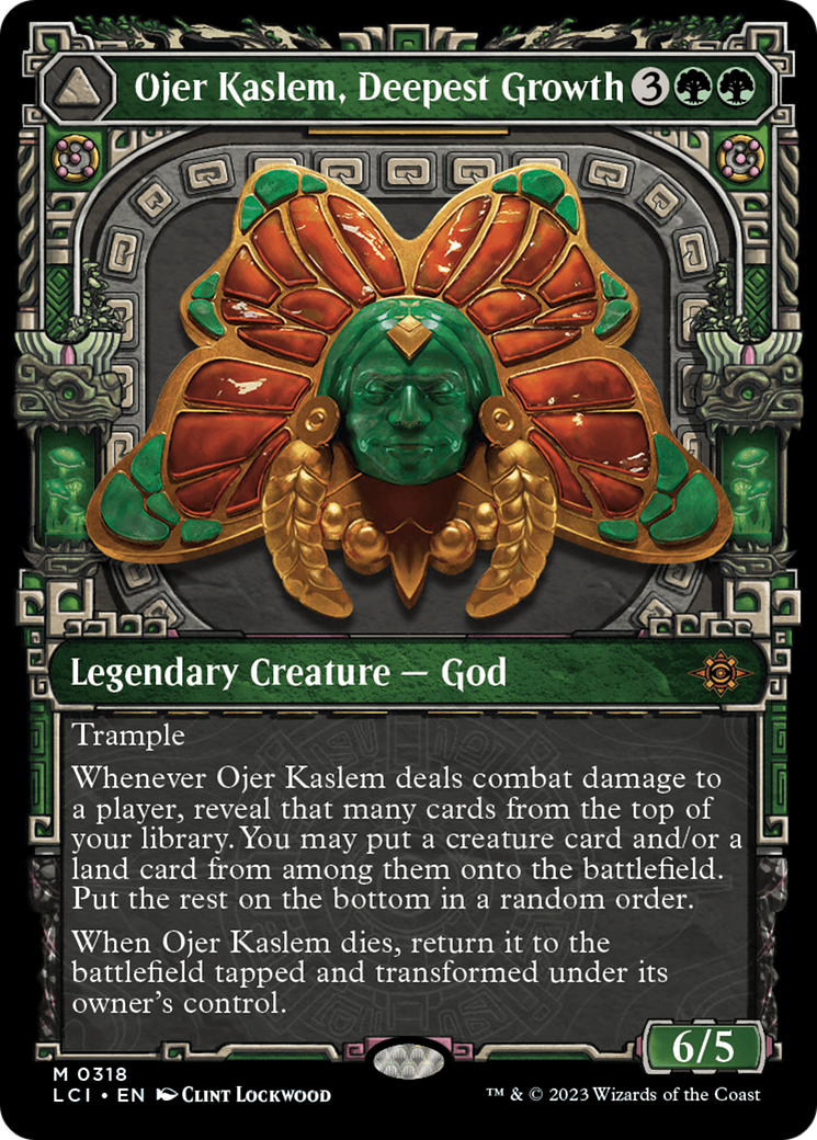 Ojer Kaslem, Deepest Growth (Showcase) (318) - The Lost Caverns of Ixalan