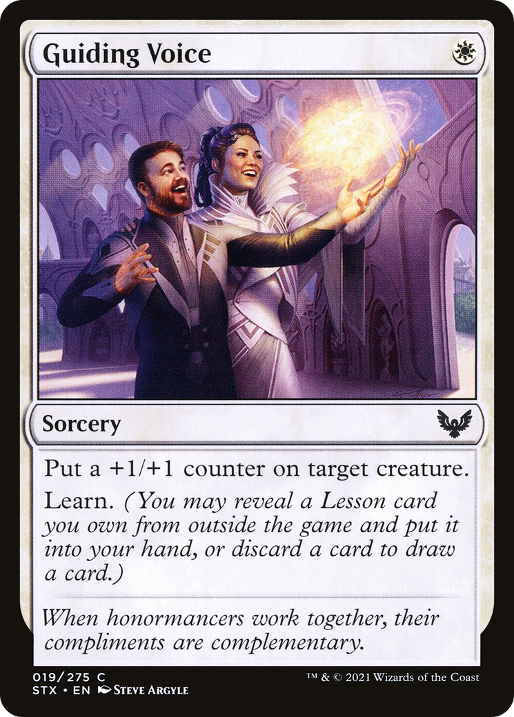 Guiding Voice (019) Foil - Strixhaven: School of Mages