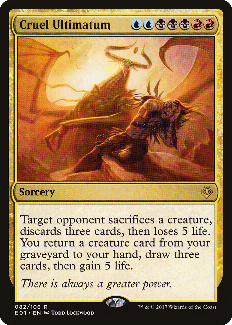 Cruel Ultimatum (082) - Archenemy: Nicol Bolas