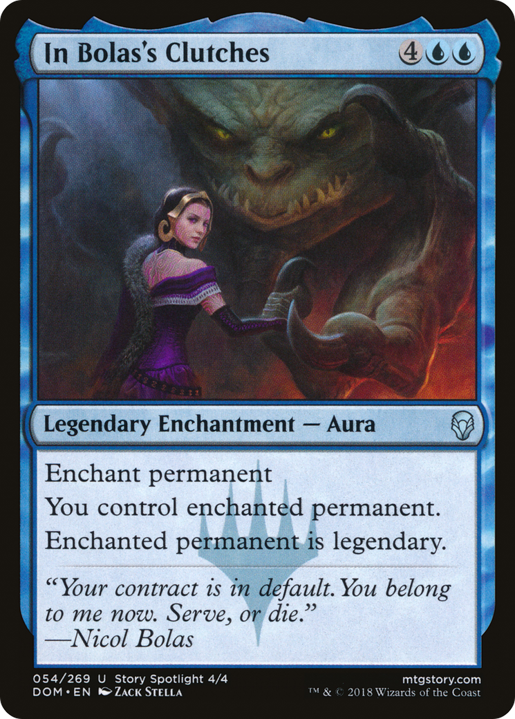 In Bolas's Clutches (054) Foil - Dominaria