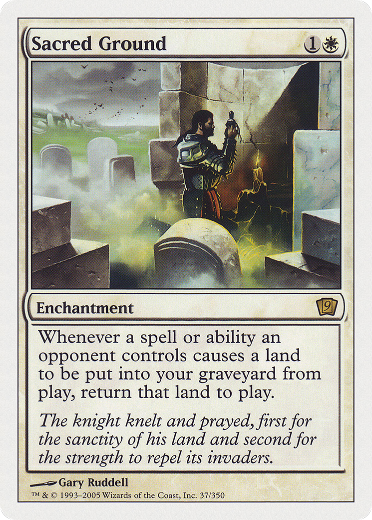 Sacred Ground (037) - Ninth Edition