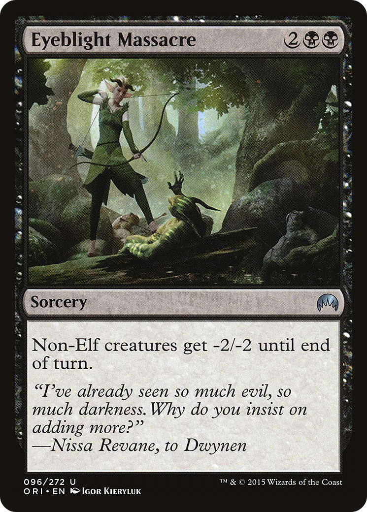 Eyeblight Massacre (096) Foil - Magic Origins
