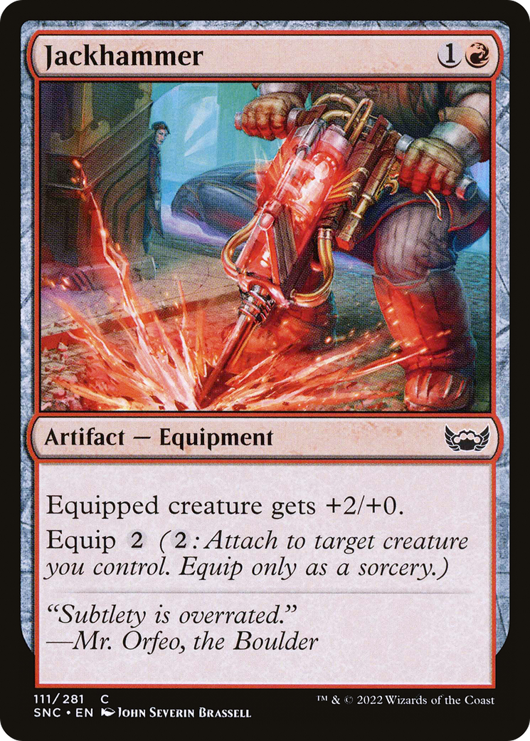 Jackhammer (111) Foil - Streets of New Capenna