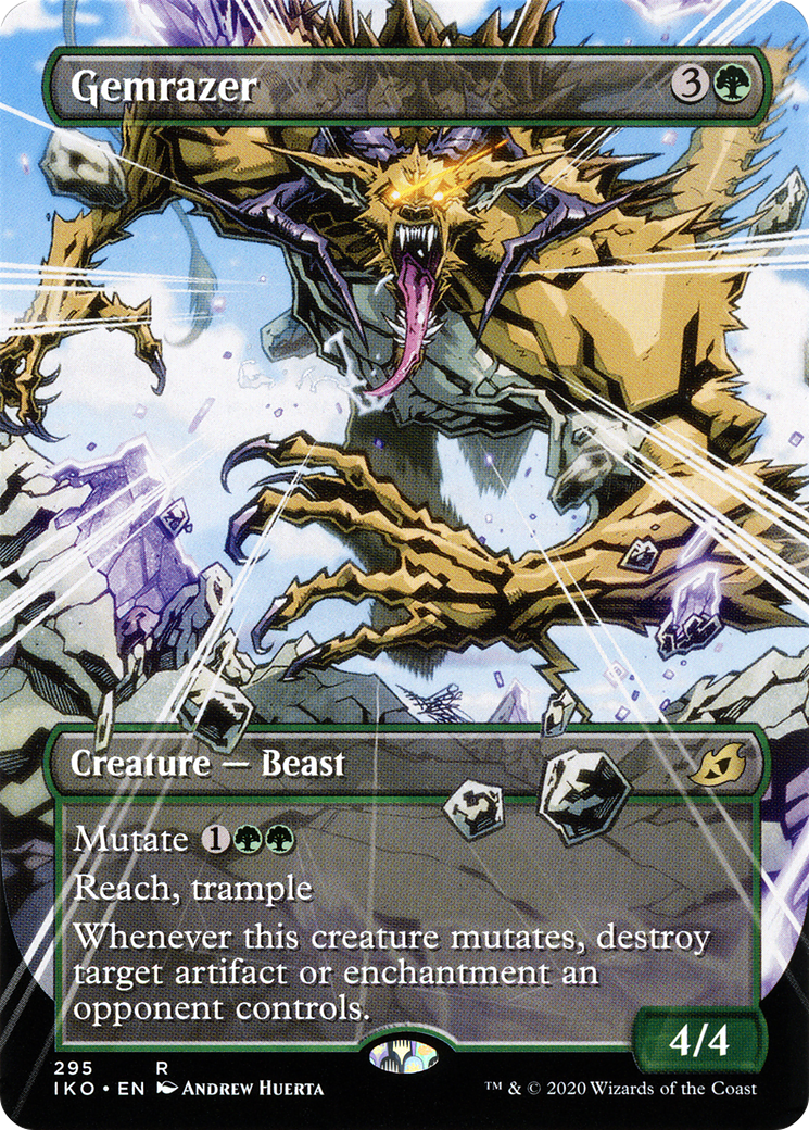 Gemrazer (Showcase) (295) Foil - Ikoria: Lair of Behemoths