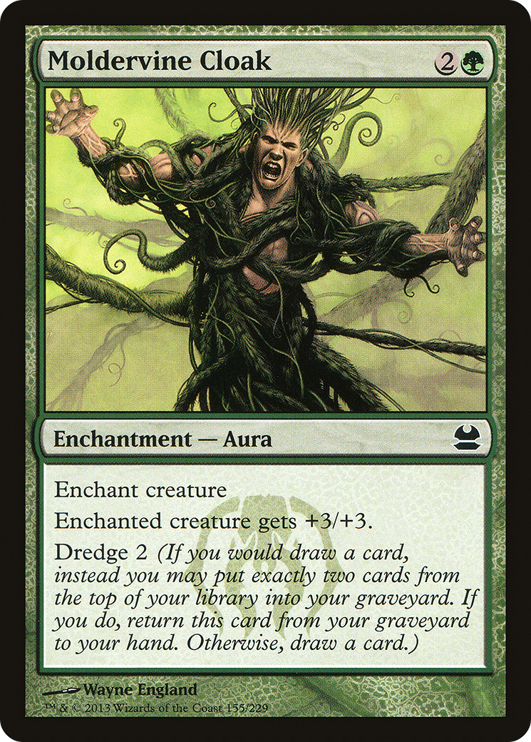 Moldervine Cloak (155) Foil - Modern Masters
