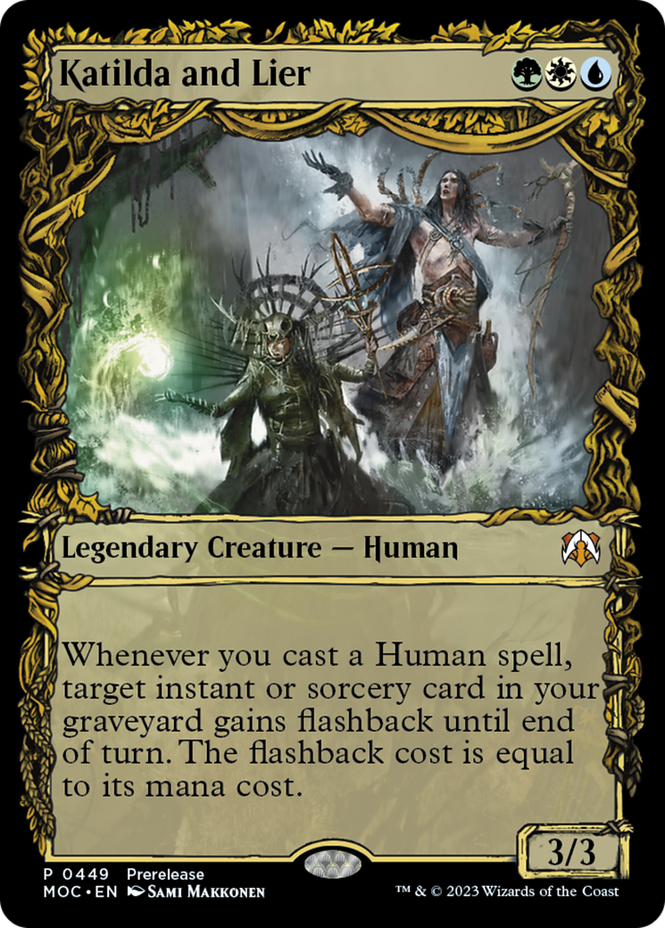 Katilda and Lier (Showcase) (449) - March of the Machine Commander