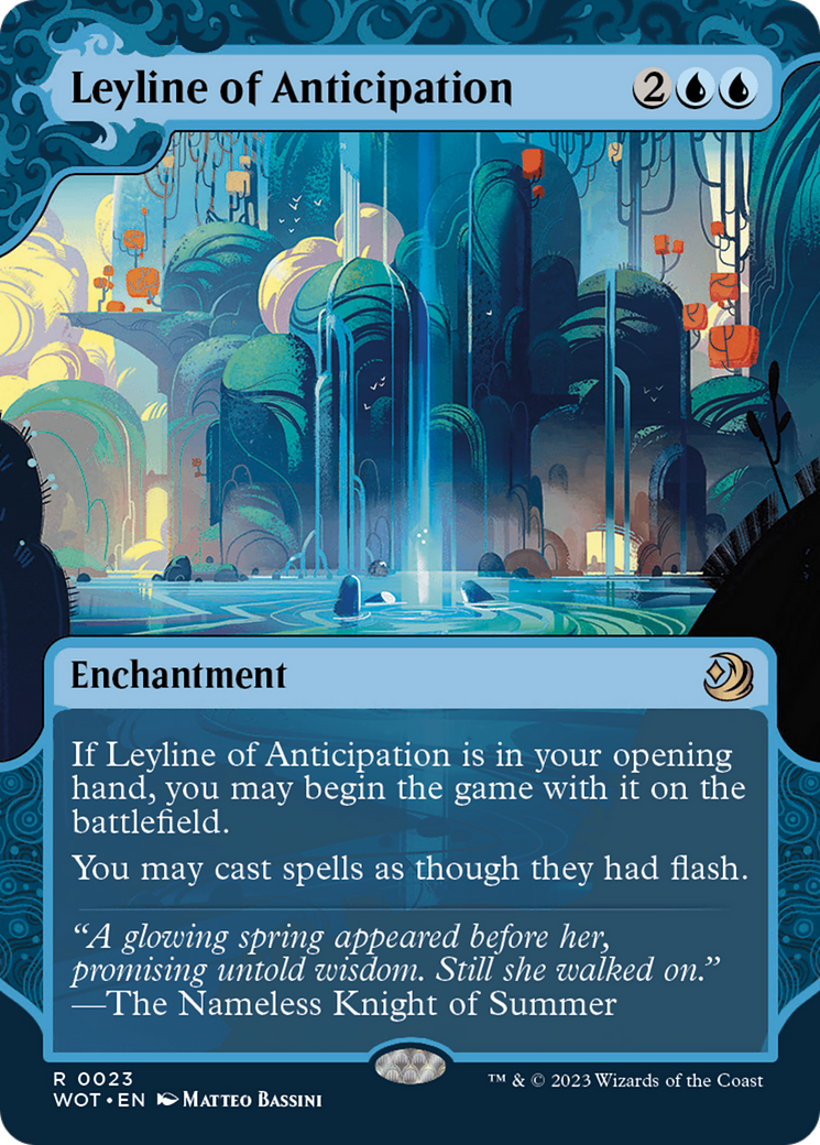 Leyline of Anticipation (Showcase) (023) - Wilds of Eldraine: Enchanting Tales