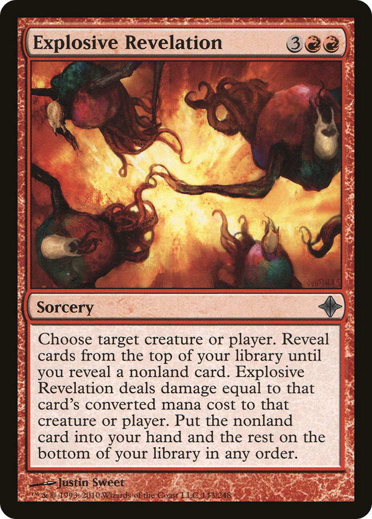Explosive Revelation (143) Foil - Rise of the Eldrazi