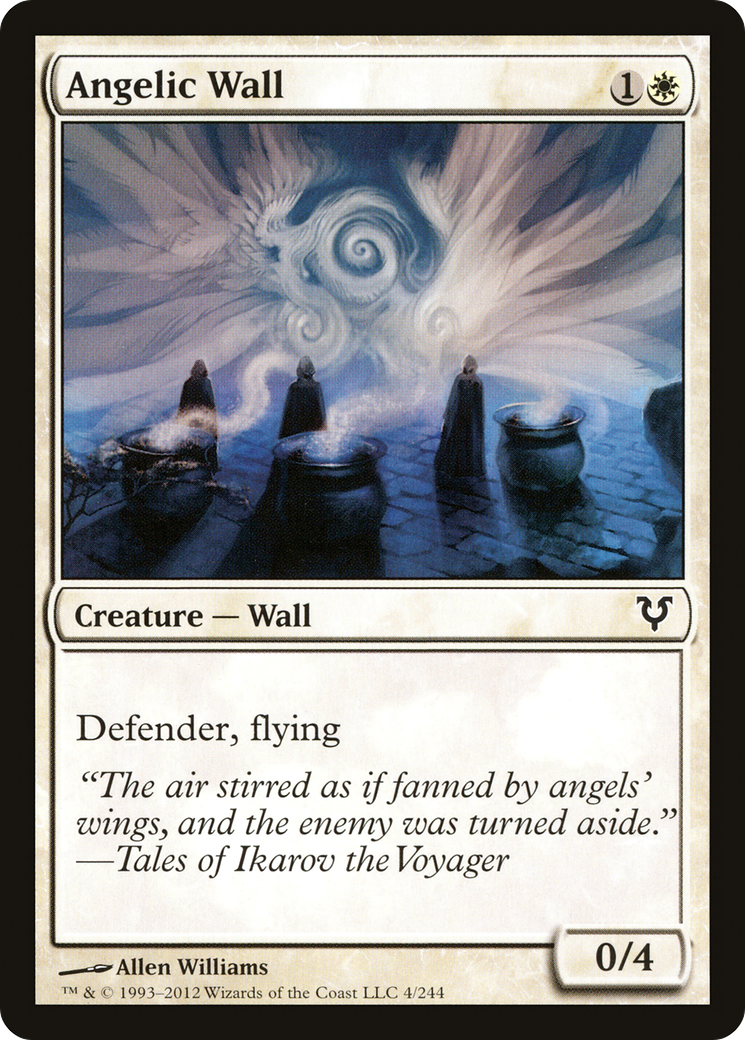 Angelic Wall (004) Foil - Avacyn Restored