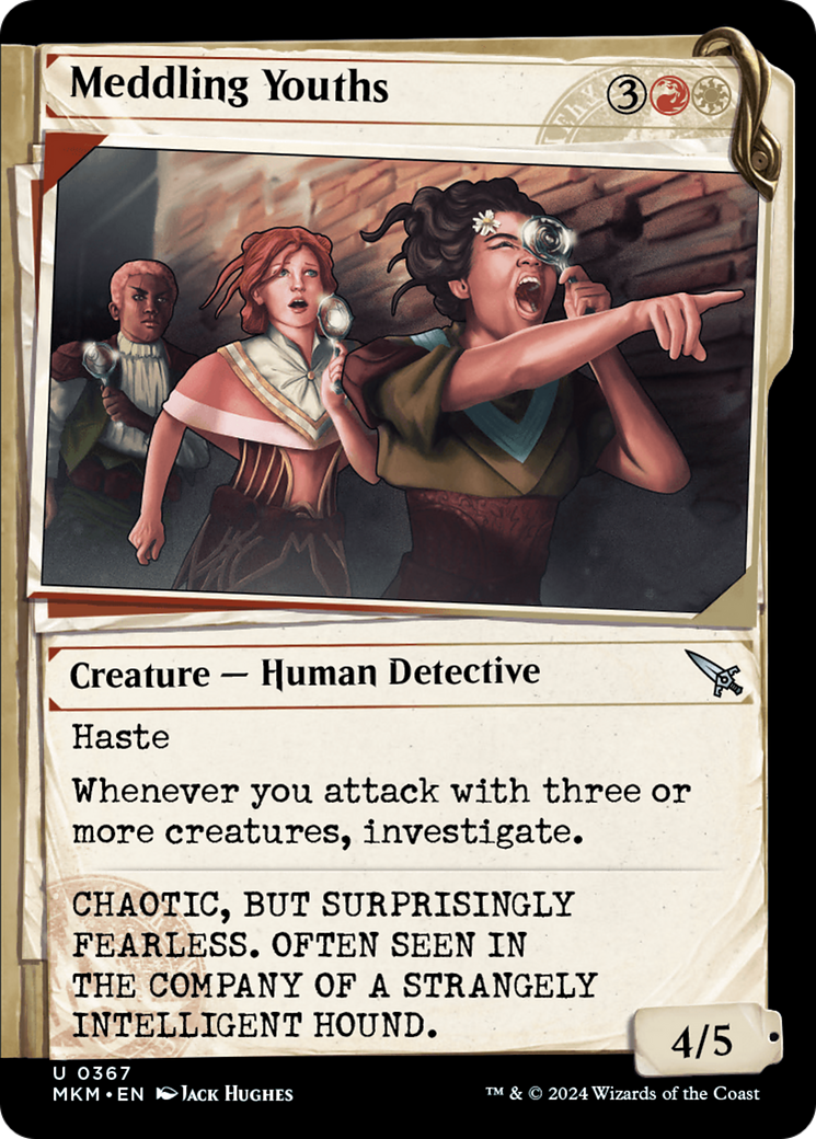 Meddling Youths (Showcase) (367) Foil - Murders at Karlov Manor