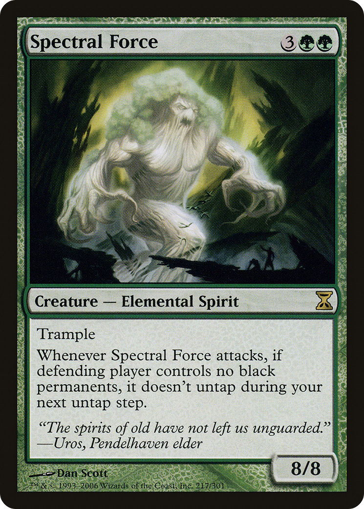Spectral Force (217) Foil - Time Spiral