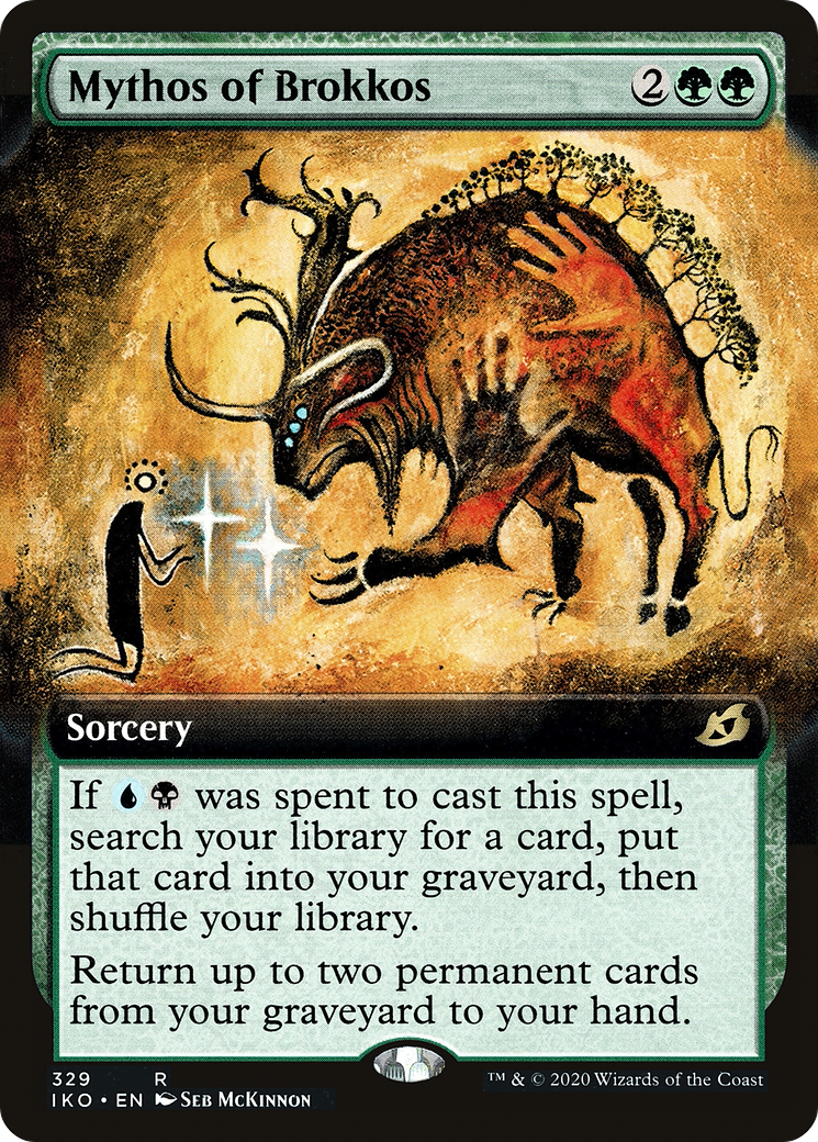 Mythos of Brokkos (Extended Art) (329) - Ikoria: Lair of Behemoths