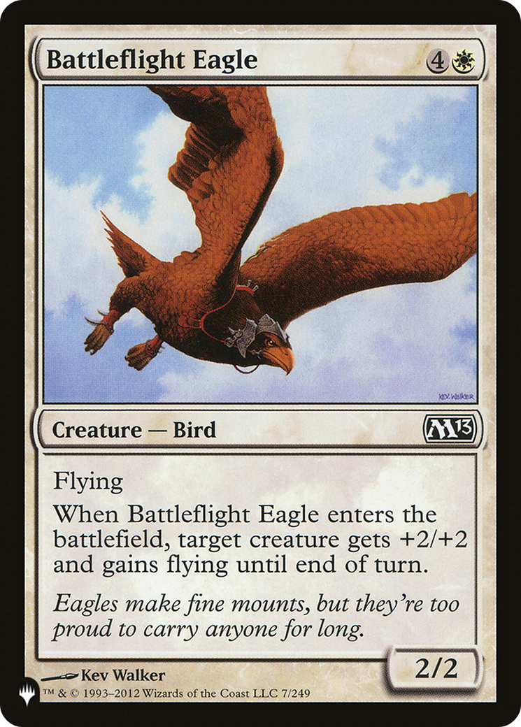Battleflight Eagle (M13-7) - The List
