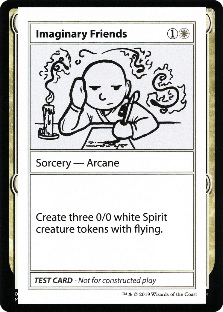 Imaginary Friends (007) - Mystery Booster Playtest Cards 2021