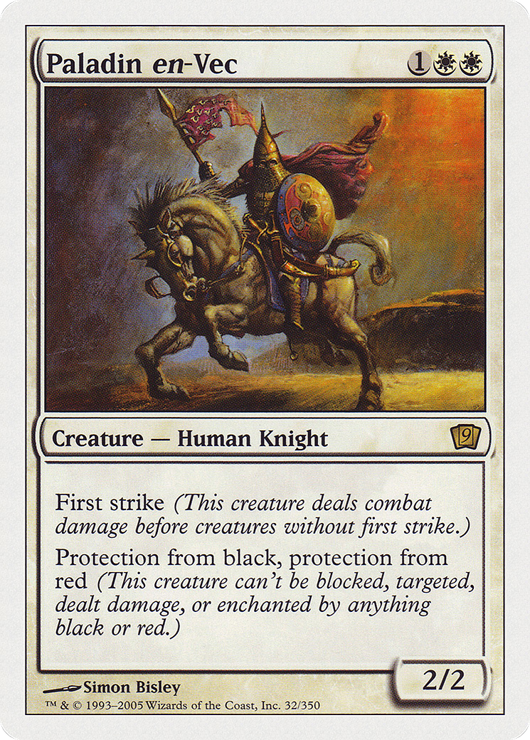 Paladin en-Vec (032) - Ninth Edition