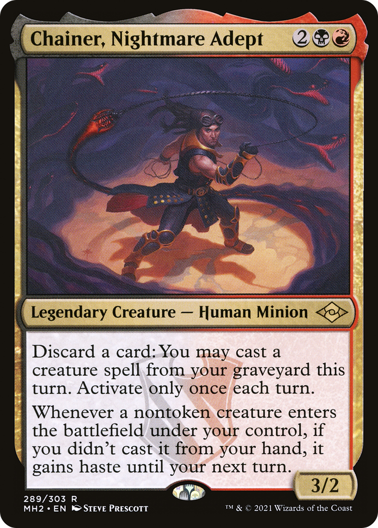Chainer, Nightmare Adept (289) - Modern Horizons 2