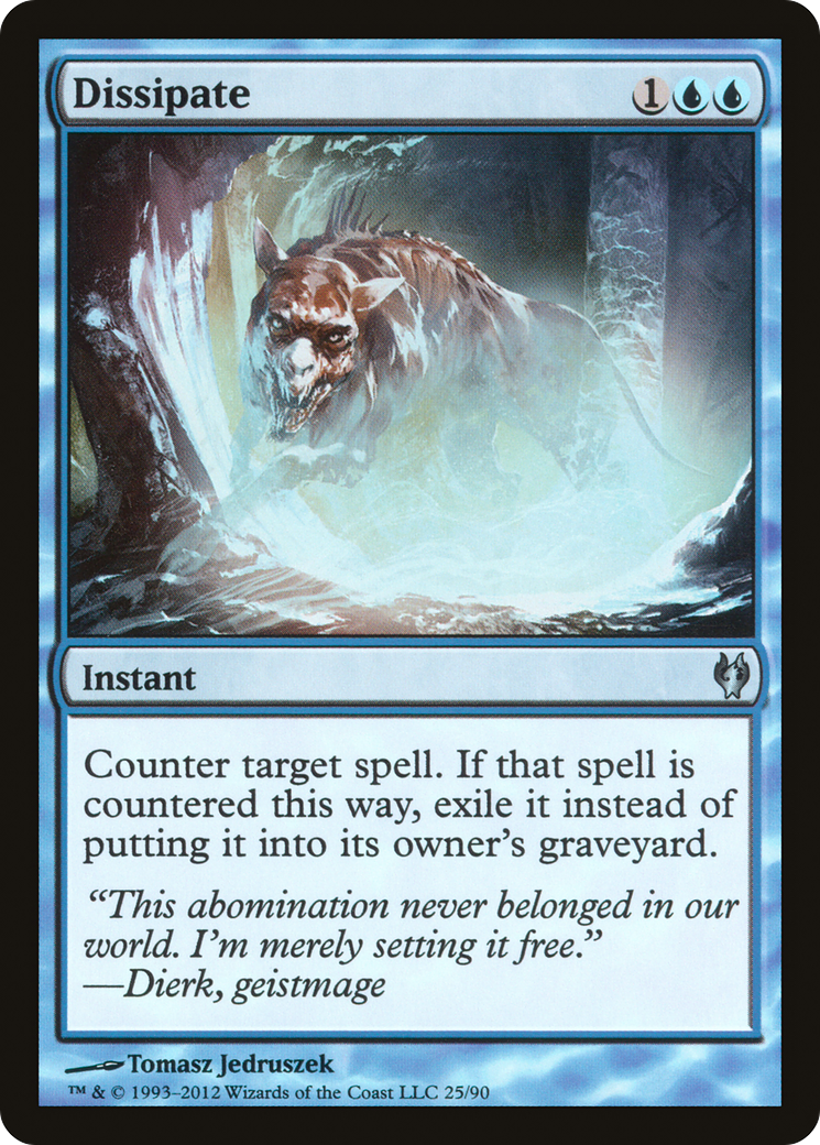 Dissipate (025) - Duel Decks: Izzet vs. Golgari